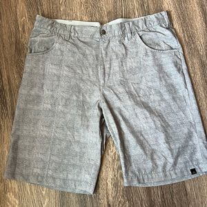 Adidas grey golf shorts